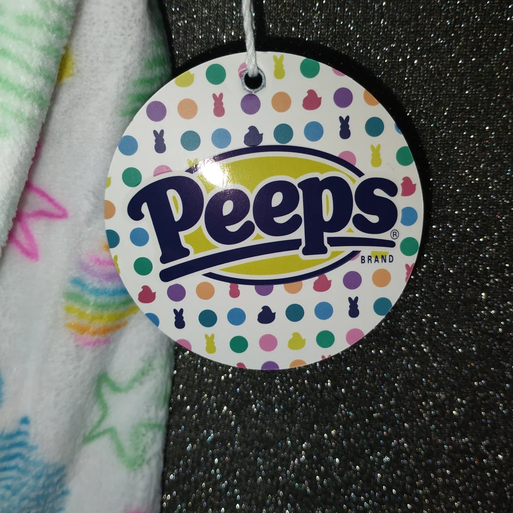 Multicolor Peeps Happy Easter Oversized Plush Throw - Picture 5 of 6